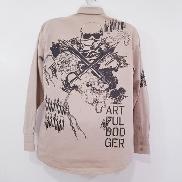Rare Artful Dodger Graphic Designs Casual Shirts - Picture 1 of 9